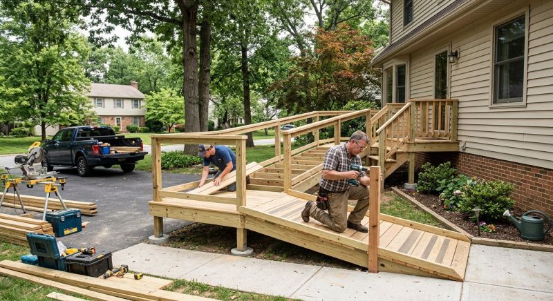 Accessible Ramp Construction in Kansas City, KS