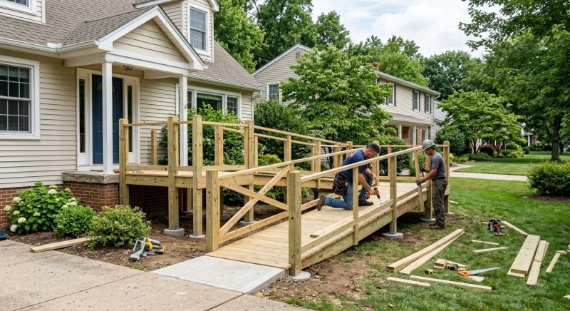 Ada Ramp Installation in Kansas City, KS