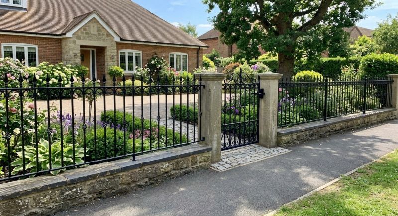 Cast Iron Fence Installation in Alpharetta, GA