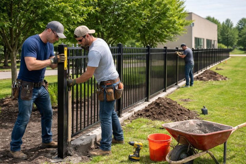 Commercial Fence Construction in Littleton, CO