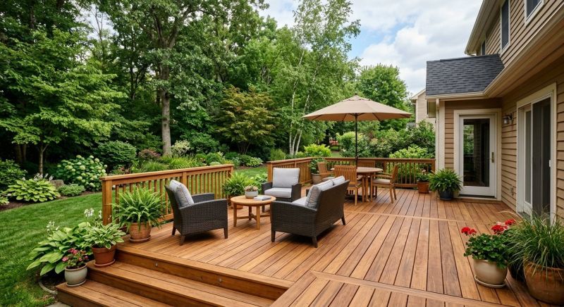 Covered Deck Installation in Norwalk, CT