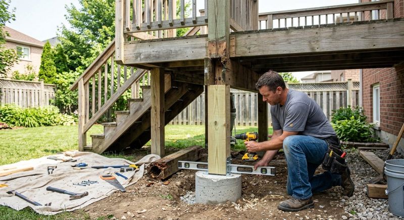 Deck Beam Repair in Seattle, WA