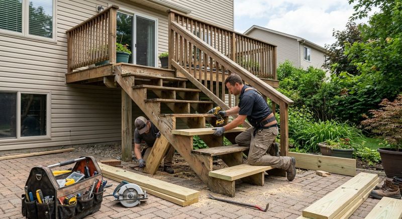 Deck Spindle Repair in Redmond, WA