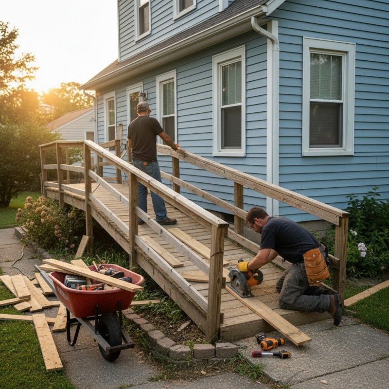 Disability Ramp Installation in Conroe, TX
