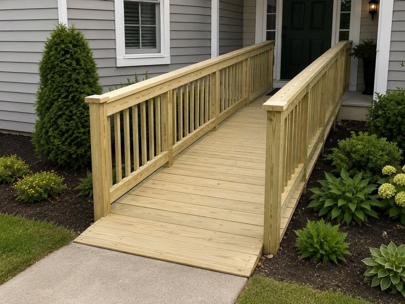 Disability Ramp Installation in Kansas City, KS