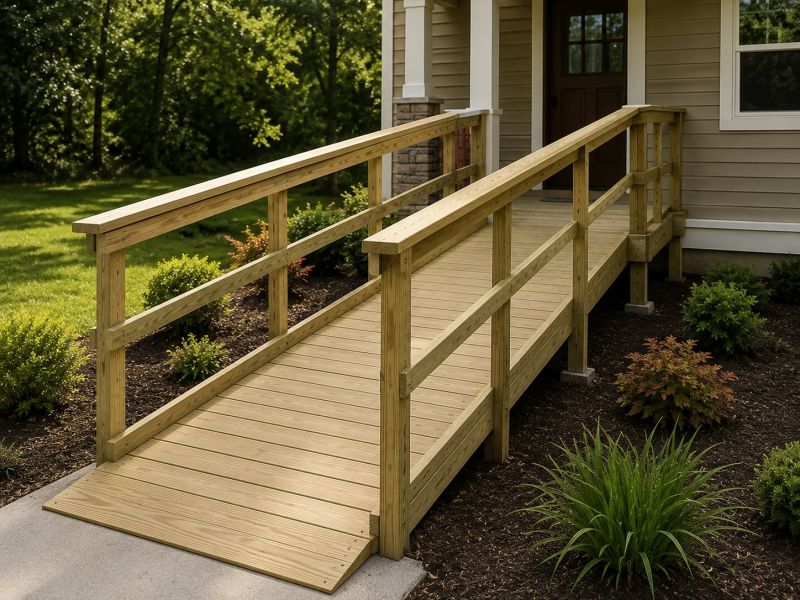 Entrance Ramp Installation in Kansas City, KS