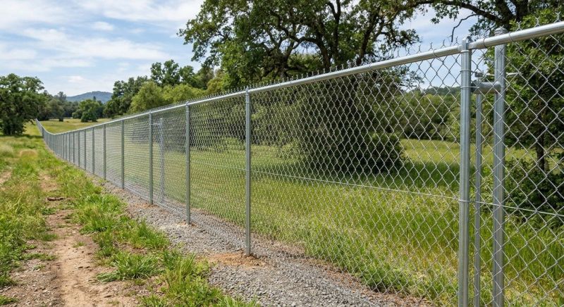 Galvanized Fence Installation in Sacramento, CA
