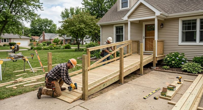 Handicap Ramp Replacement in Kansas City, KS