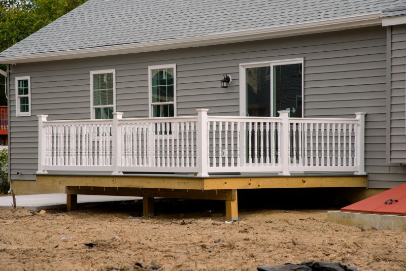Pine Deck Installation in Worcester, MA