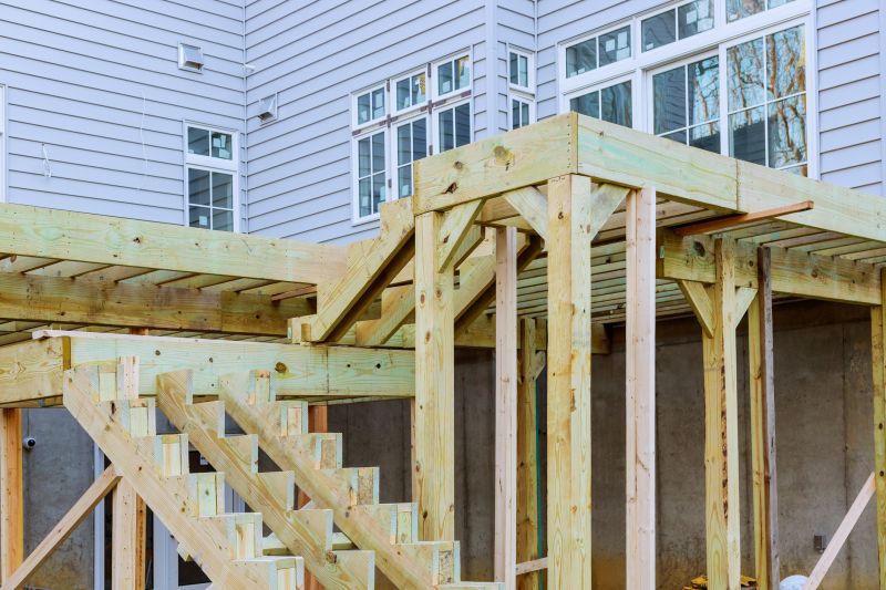 Pine Deck Installation in Boston, MA