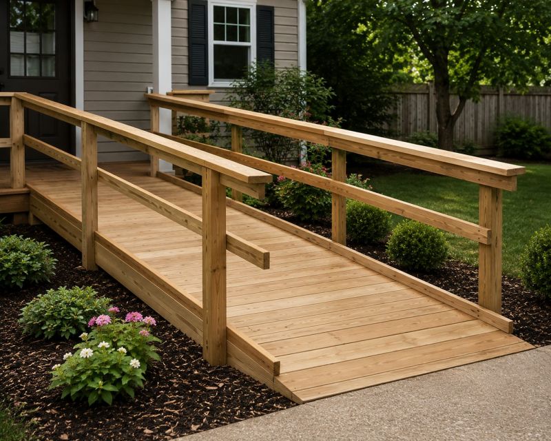 Porch Ramp Construction in Wilmington, NC