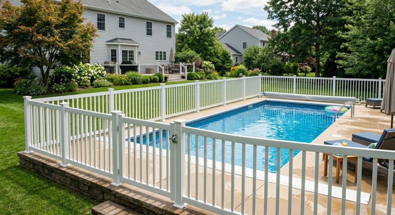 Pvc Pool Fence Installation in St Louis, MO