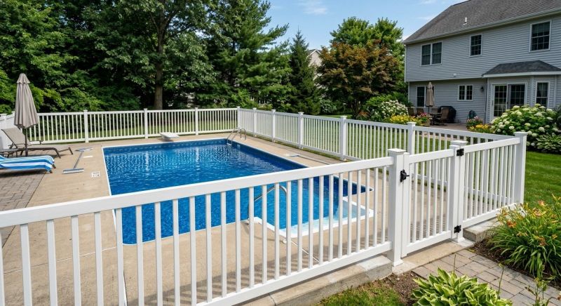 Pvc Pool Fence Installation in Pearland, TX