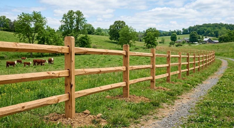 Ranch Fence Construction in Pearland, TX