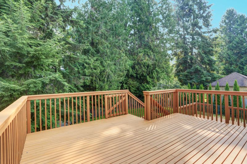 Redwood Deck Installation in Norwalk, CT