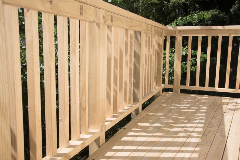Redwood Deck Installation in Worcester, MA