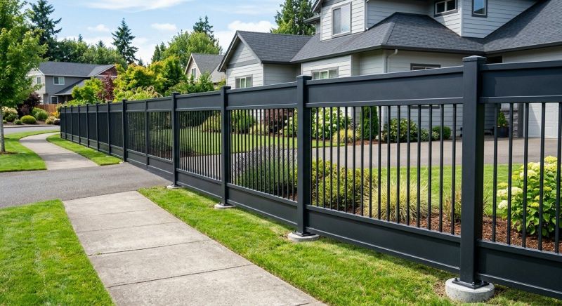 Steel Fence Replacement in Grand Rapids, MI