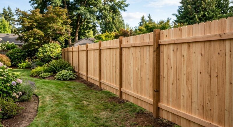 Timber Fence Installation in Pearland, TX