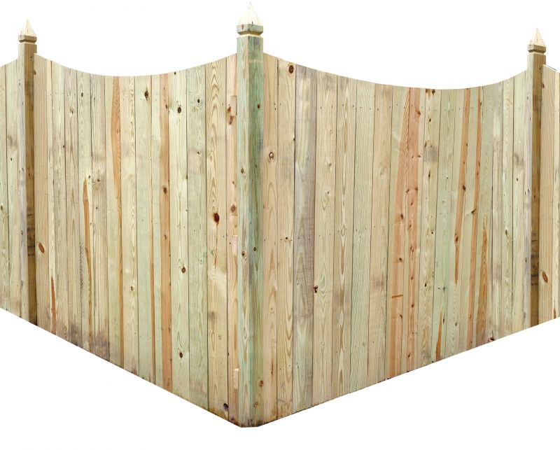 Treated Fence Installation in Roseville, CA