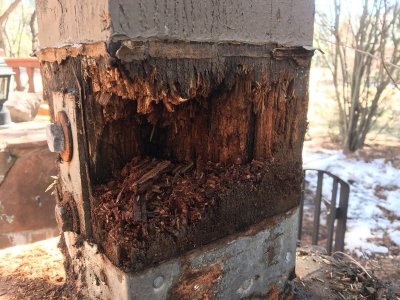 Veranda Post Repair in Seattle, WA