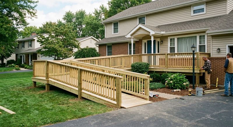 Wheelchair Ramp Replacement in Wilmington, NC