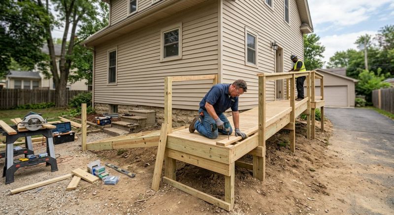 Wheelchair Ramp Replacement in Wilmington, NC