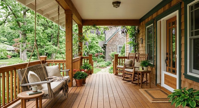 Wood Porch Construction in Seattle, WA
